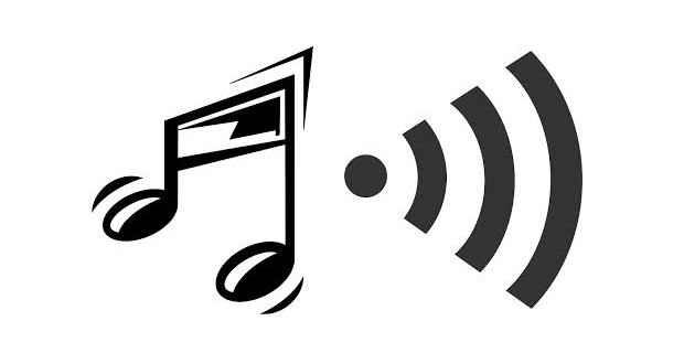 Muziek- en wifi logo